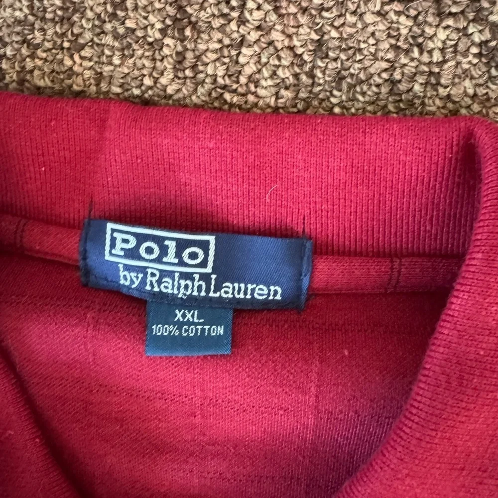 Ralph Lauren Red Polo Shirt Classic Style. Men’s XXL